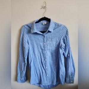 Japna 100% Cotton button-up blouse Size M